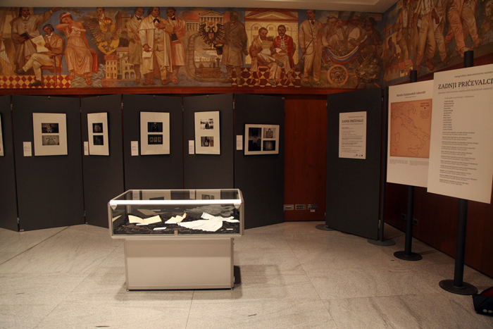Last Witnesses exhibition at the National Assembly, Slovenia